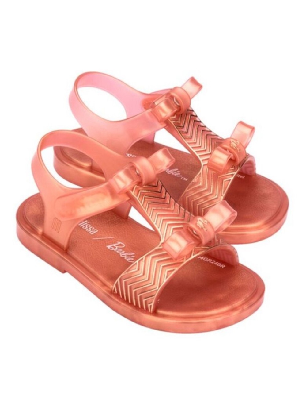 Mini Melissa Dream + Barbie
Baby Sandal Pearl Pink